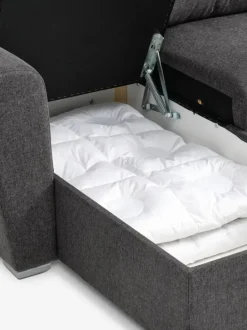 VEJLBY Sovesofaer|Sovesofaer|Sovesofa chaiselong t stof Mørkegrå