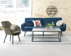 HARNDRUP Sovesofaer|Sovesofaer|Sovesofa mørkeblåt stof