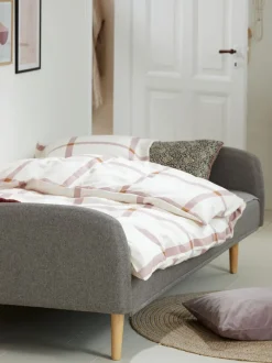 PARADIS Sovesofaer|Sovesofaer|Sovesofa t stof/egefarve Lysegrå