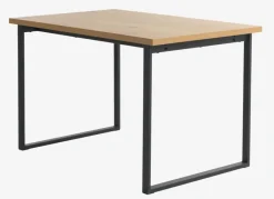 AABENRAA Spiseborde|Spisebord 80x120 egefarve/sort