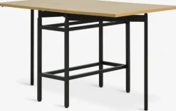 FOLDINGBRO Spiseborde|Spisebord 75x38/84/130 egefarve