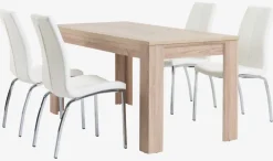 HASLUND Spiseborde|Spisebord 80x160 eg