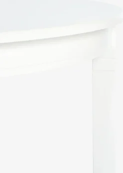 KIRKEBY Spiseborde|Spisebord Ø110 hvid