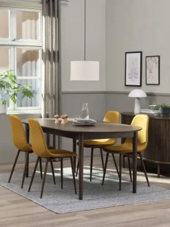 MARSTRAND Spiseborde|Spisebord 100x200/280 mørk eg Mørkeg