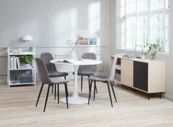 RINGSTED Spiseborde|Spisebord Ø100 Hvid