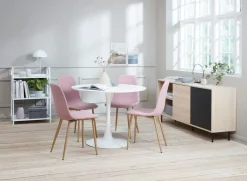 RINGSTED Spiseborde|Spisebord Ø100 Hvid