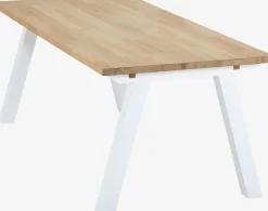 SKAGEN Spiseborde|Spisebord 90x200 eg/hvid