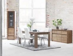 VEDDE Spiseborde|Spisebord 90x160 vild eg farve