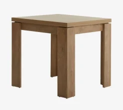 VEDDE Spiseborde|Spisebord 80x80/160 vild eg farve