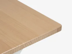 VISLINGE Spiseborde|Spisebord 90x190 natur/hvid