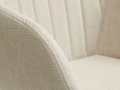 ADSLEV Spisebordsstole|Spisebordsstol stof/egefarve Beige