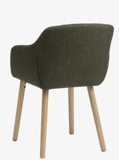 ADSLEV Spisebordsstole|Spisebordsstol t stof/egefarve Olivengrøn