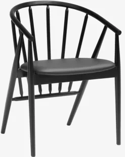 ARNBORG Spisebordsstole|Spisebordsstol Sort