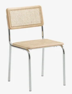 HASSING Spisebordsstole|Spisebordsstol rattan/krom