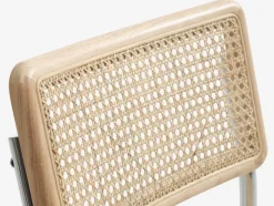 HASSING Spisebordsstole|Spisebordsstol rattan/krom