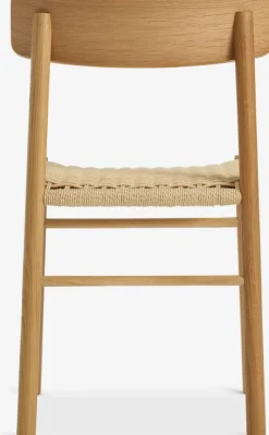 ISLEV Spisebordsstole|Spisebordsstol eg/natur