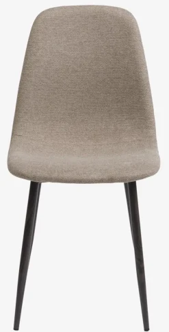 JONSTRUP Spisebordsstole|Spisebordsstol stof/mørk egefarve Beige