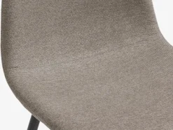 JONSTRUP Spisebordsstole|Spisebordsstol stof/mørk egefarve Beige