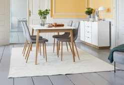 JONSTRUP Spisebordsstole|Spisebordsstol t stof/egefarve Grå