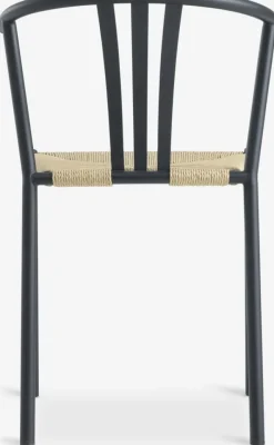 JYDERUP Spisebordsstole|Spisebordsstol sort/natur