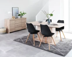 KASTRUP Spisebordsstole|Spisebordsstol /eg Sort