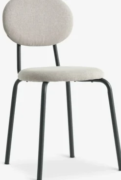 MALT Spisebordsstole|Spisebordsstol sandfarvet stof/sort