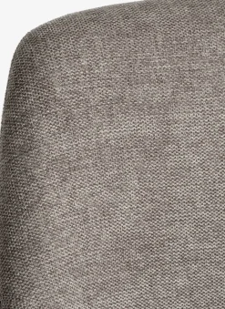 ROSTRUP Spisebordsstole|Spisebordsstol drejebase sandfarvet stof/sort