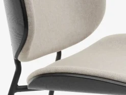 TESTRUP Spisebordsstole|Spisebordsstol lys sand/sort