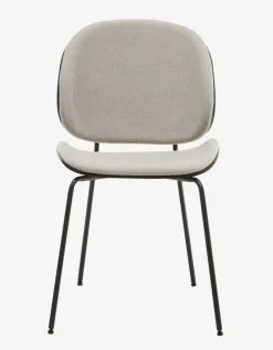 TESTRUP Spisebordsstole|Spisebordsstol lys sand/sort