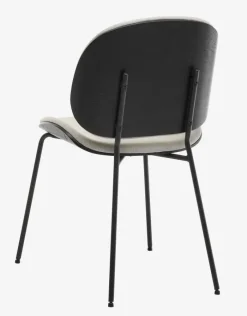 TESTRUP Spisebordsstole|Spisebordsstol lys sand/sort