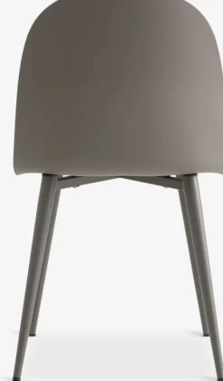 ULDAL Spisebordsstole|Spisebordsstol brunt kunstlæder