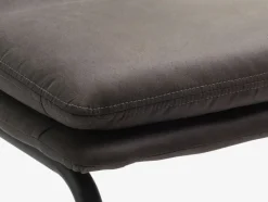 ULSTRUP Spisebordsstole|Spisebordsstol antracitgråt stof/sort