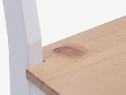 VISLINGE Spisebordsstole|Spisebordsstol natur/hvid