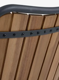 BASTRUP Klapstole|Positionsstole|Stabelstol hårdttræ/sort Sort,Natur