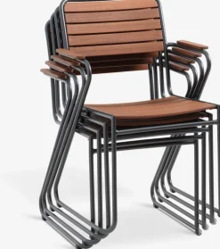 VAXHOLM Klapstole|Positionsstole|Stabelstol hårdttræ