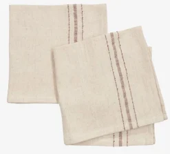 KASTANIE Duge|Stofserviet 40x40 natur 2 stk/pk