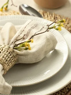 STEFFEN Service|Tallerken Ø21 cm lertøj hvid