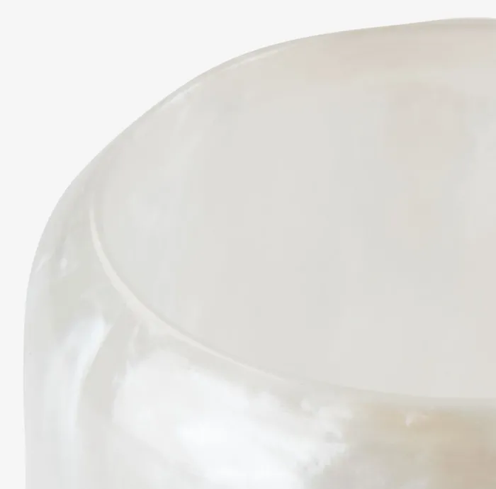 LISTERBY Badeværelsesopbevaring|Personlig Velvære|Tandbørsteholder hvid perlemoreffekt