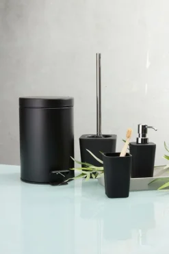MALA Badeværelsesopbevaring|Personlig Velvære|Tandbørsteholder sort