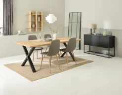 ROSKILDE/ROSLEV Tillægsplader|Spiseborde|Tillægsplade 95x50 eg natur