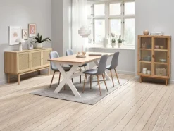 VISLINGE Spiseborde|Tillægsplader|Tillægsplade 90x45 natur