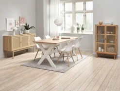 VISLINGE Spiseborde|Tillægsplader|Tillægsplade 90x45 natur