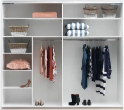 TARP Tilbehør Til Garderobeskabe|Garderobeskabe|T-indsats m/stang til 250 skab