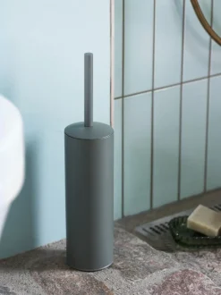 BALSBY Badeværelsesopbevaring|Personlig Velvære|Toiletbørste coated stål Olivengrøn