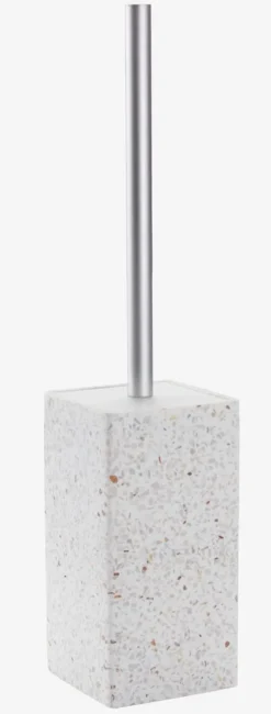 BILLSTA Badeværelsesopbevaring|Personlig Velvære|Toiletbørste terrazzo-effekt