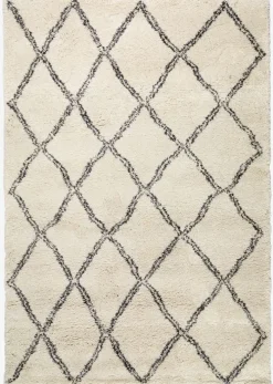 AKSFRYTLE Gulvt忙pper|Tæppe 135x190 råhvid