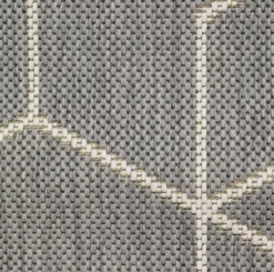 BALSATRE Gulvt忙pper|Inde-/udetæpper|Tæppe 160x230 grå/hvid