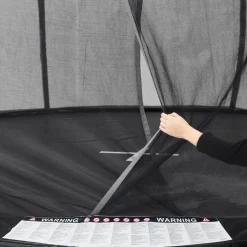 FALK Trampoliner|Trampolin Ø250 m/sikkerhedsnet sort