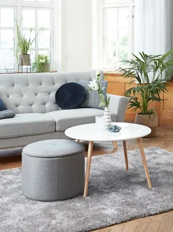 NORDBY Tv-borde|TV-bord 3 skuffer hvid