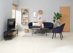 SNESLEV Tv-borde|TV-bord 1 hylde Sort